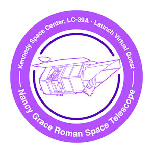 Nancy Grace Roman Space Telescope Virtual Guest Stamp Photo